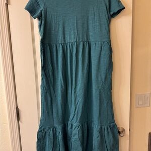 Old Navy Teal Midi Dress